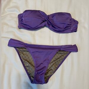 Victorious Secret Strapless Bathing Suit Set